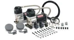 Viair Dual 280C Black & Silver Air Compressor Kit