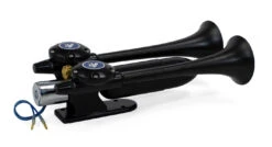 Super Echo Black Air Horn -HornBlasters Sales Store AH D2K 2