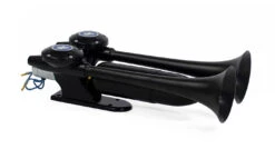 Super Echo Black Air Horn -HornBlasters Sales Store AH D2K