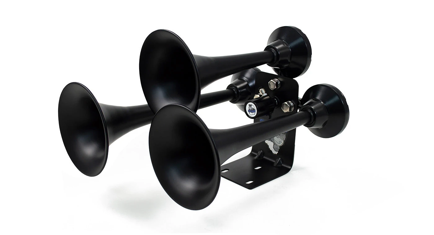 Mini Outlaw Black Train Horn 2 Mini Outlaw Black Train Horn - Image 2