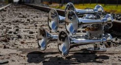 Admiral Chrome Train Horn 9 Admiral Chrome Train Horn -HornBlasters Sales Store Admiral LS 1