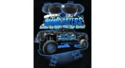 Black HornBlasters Truck T-Shirt -HornBlasters Sales Store Back