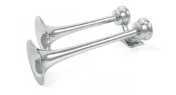 Strombos Chrome Duplex Nautical Horn