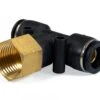 GENERIC 1/2" Female NPT To 1/2" PTC Union Tee Fitting