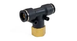 GENERIC 1/2" Female NPT To 1/2" PTC Union Tee Fitting 5 GENERIC 1/2" Female NPT To 1/2" PTC Union Tee Fitting -HornBlasters Sales Store FT 8F8UT 3