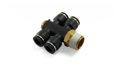 GENERIC 1/2" Male NPT To 3/8" PTC 4-Way