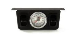Air Lift Dual Needle Gauge Panel With Dual Paddle Switches [26229]