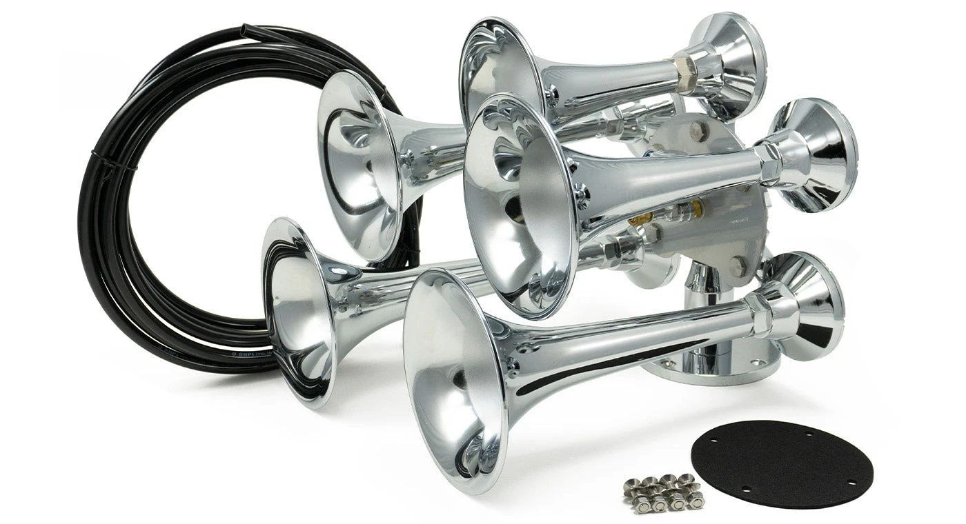 Admiral Chrome Train Horn 1 Admiral Chrome Train Horn