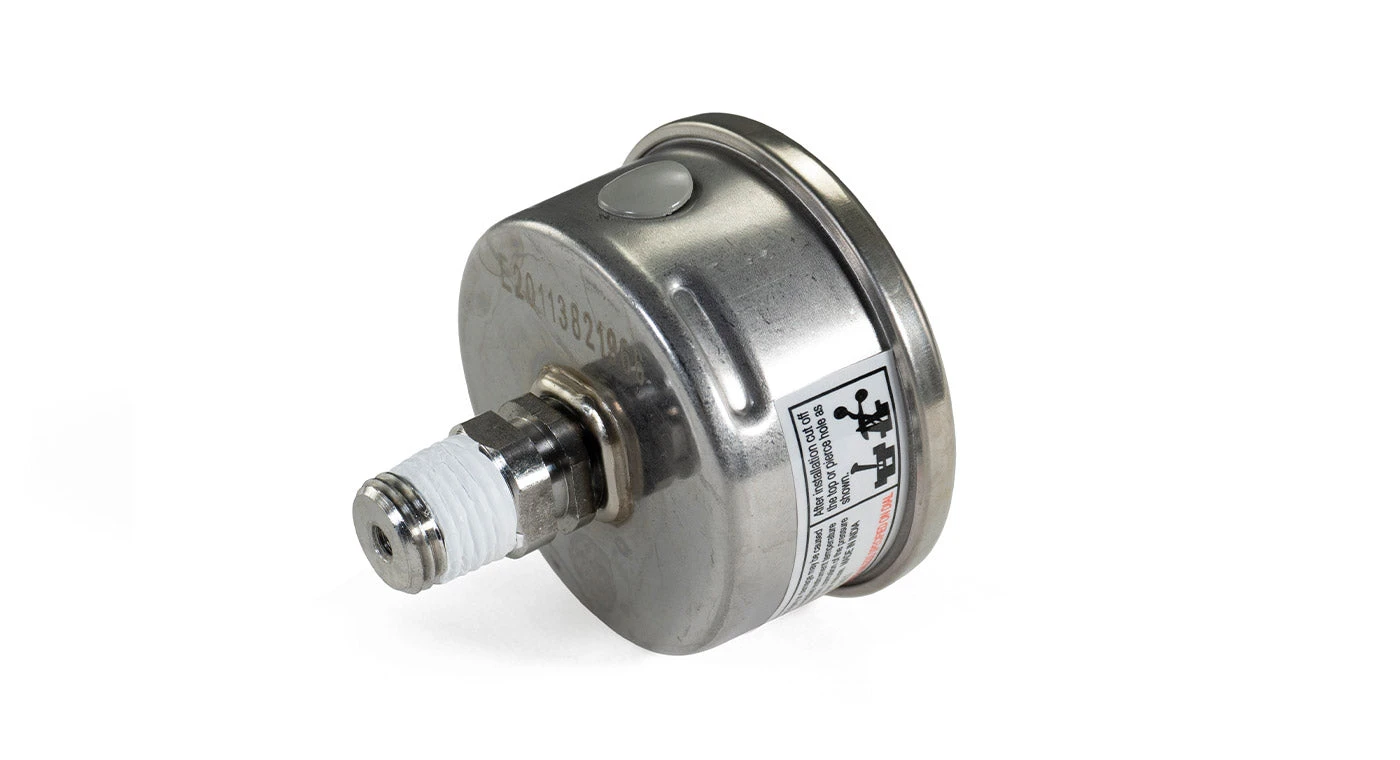 HornBlasters 250 PSI 2" Stainless Steel Air Gauge 2 HornBlasters 250 PSI 2" Stainless Steel Air Gauge - Image 2