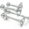Strombos Chrome Quadruplex Nautical Horn