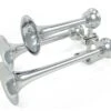 Strombos Chrome Triplex Nautical Horn
