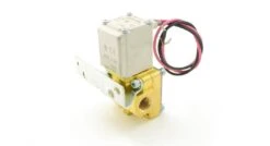 SMC Brass 1/4" Electric Air Valve -HornBlasters Sales Store VA 4S W 2