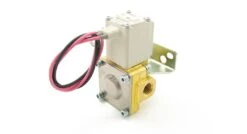 SMC Brass 1/4" Electric Air Valve -HornBlasters Sales Store VA 4S W 4