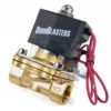 HornBlasters Brass 1/2" 110 Volt Electric Air Valve